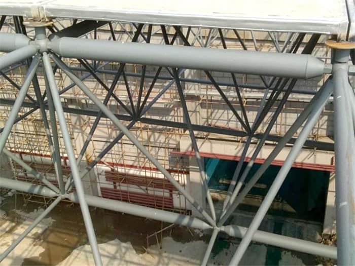 张家港公安局网架天基板屋面